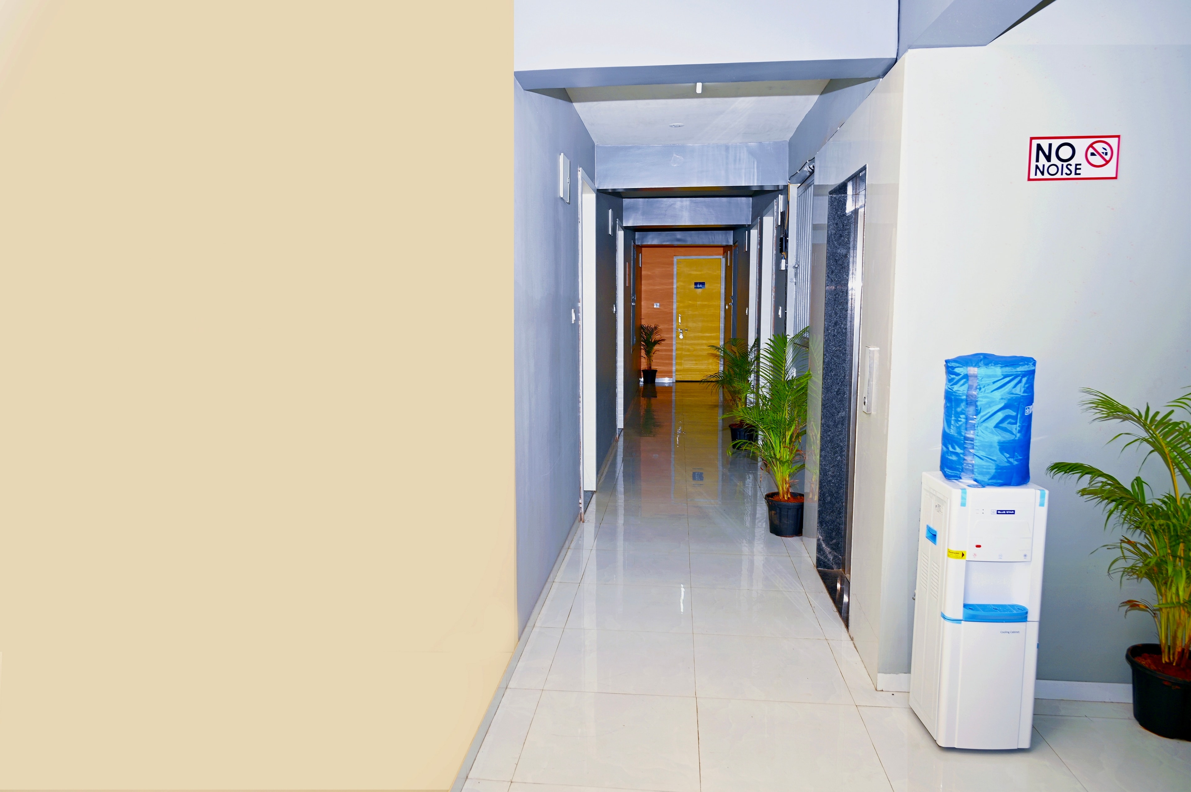 Lobby and common corridor